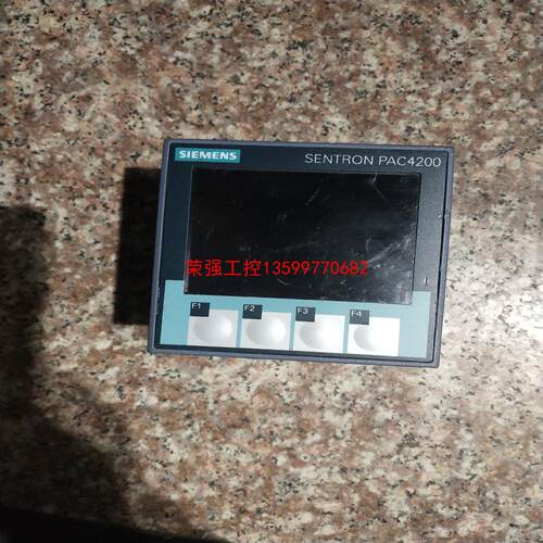 【荣强工控】西门子PAC4200成色如图，功能完好包好用