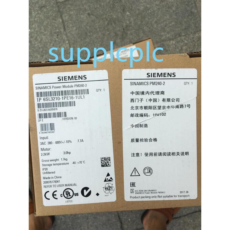 原装供应6SL3210-1SE16-0UA0  S120 变频器 PM340 电源 2.2 千瓦