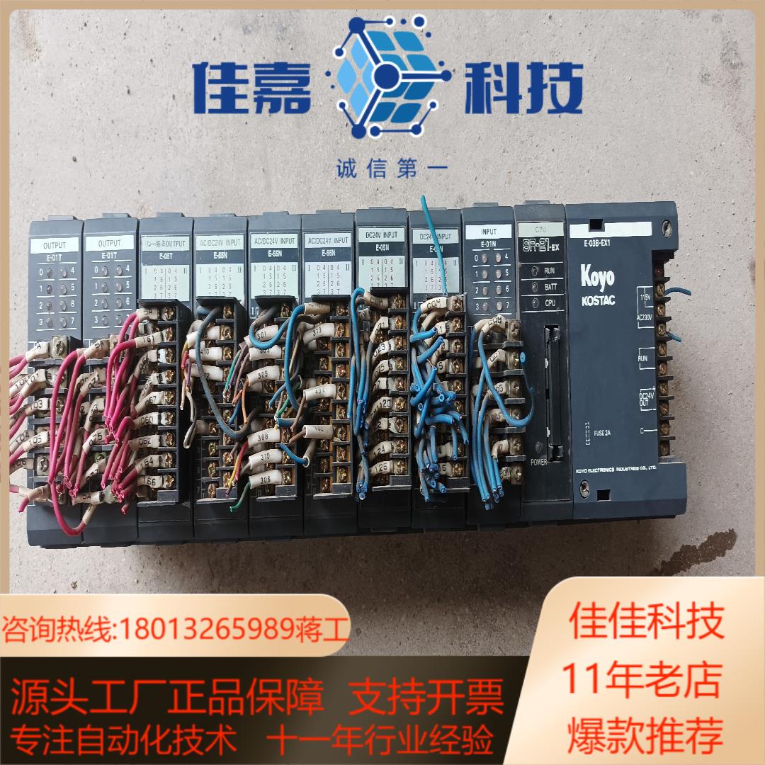 光洋plc一套 SR-21-EX E-03B-EX1 E-0