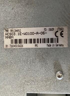 力士乐驱动器HCS03.1E-W0100-A-05-NNBN