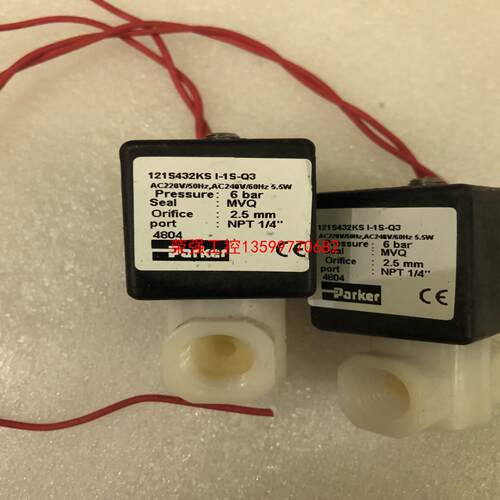 【荣强工控】美国Parker电磁阀 气阀121S432KSI-1S-Q3