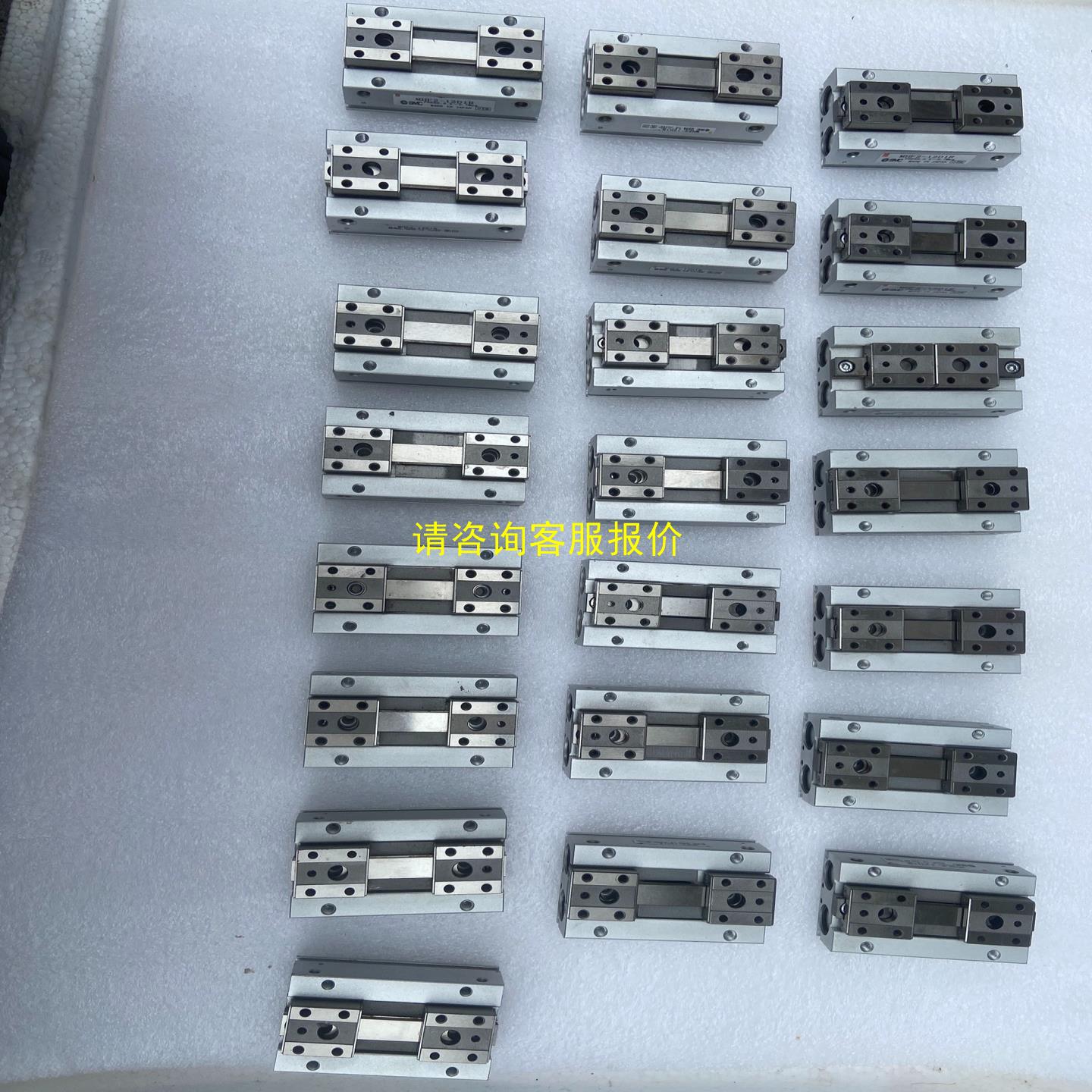 询价日本SMC平行夹爪气缸MHF2-12D1R二手拆机件++成色