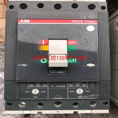 【荣强工控】ABB T5N 400安断路器。