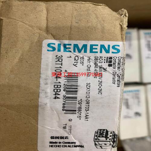 【荣强工控】3RT1034-1BB44,3ZX1012-ORT03-1A