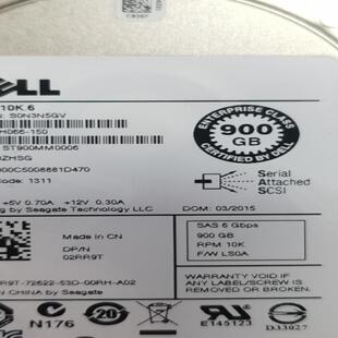 DELL/戴尔 02RR9T 900G 10K SAS 2.