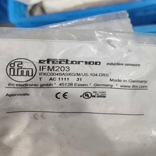 易福门IFM203 ⅠFKC004BASKG/M/US-1