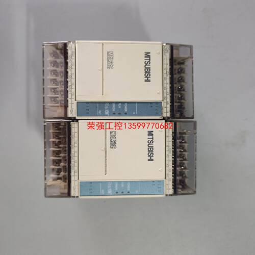 【荣强工控】PLC三菱二手拆机 FX1S-10MT-D 24V 实物拍摄