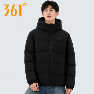361度火锅羽绒服男款冬季防风保暖男装舒适休闲运动服连帽外套男