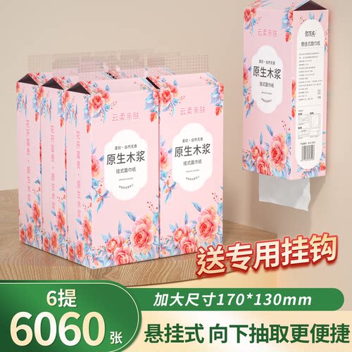 家用实惠装大提1010张悬挂式整箱