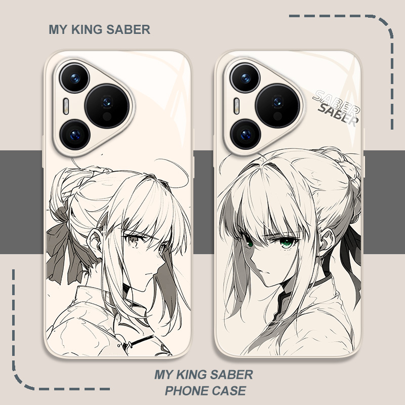 吾王saber手机壳适用华为系列