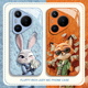 40男女30款 情侣朱迪尼克适用华为mate80手机壳pura70pro毛绒nova14疯狂动物城p60暴富50玻璃13新款