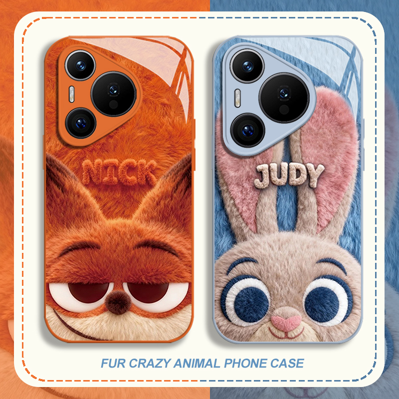 疯狂动物城手机壳适用华为系列