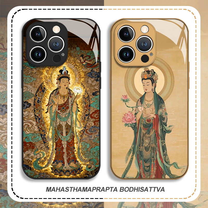 大势至菩萨手机壳适用苹果系列