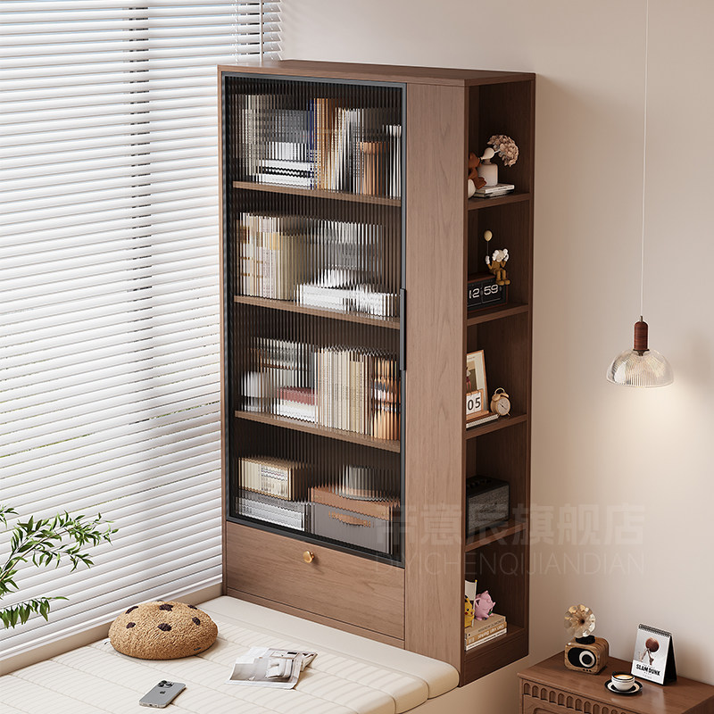 中古风飘窗柜客厅阳台杂物柜卧室窗台拐角收纳柜蜂窝铝储物柜定制,住宅家具,飘窗柜,淘宝优惠券,粉丝福利购,淘宝优惠卷