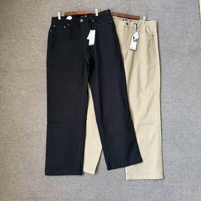 98棉梭织男多袋直筒休闲长裤