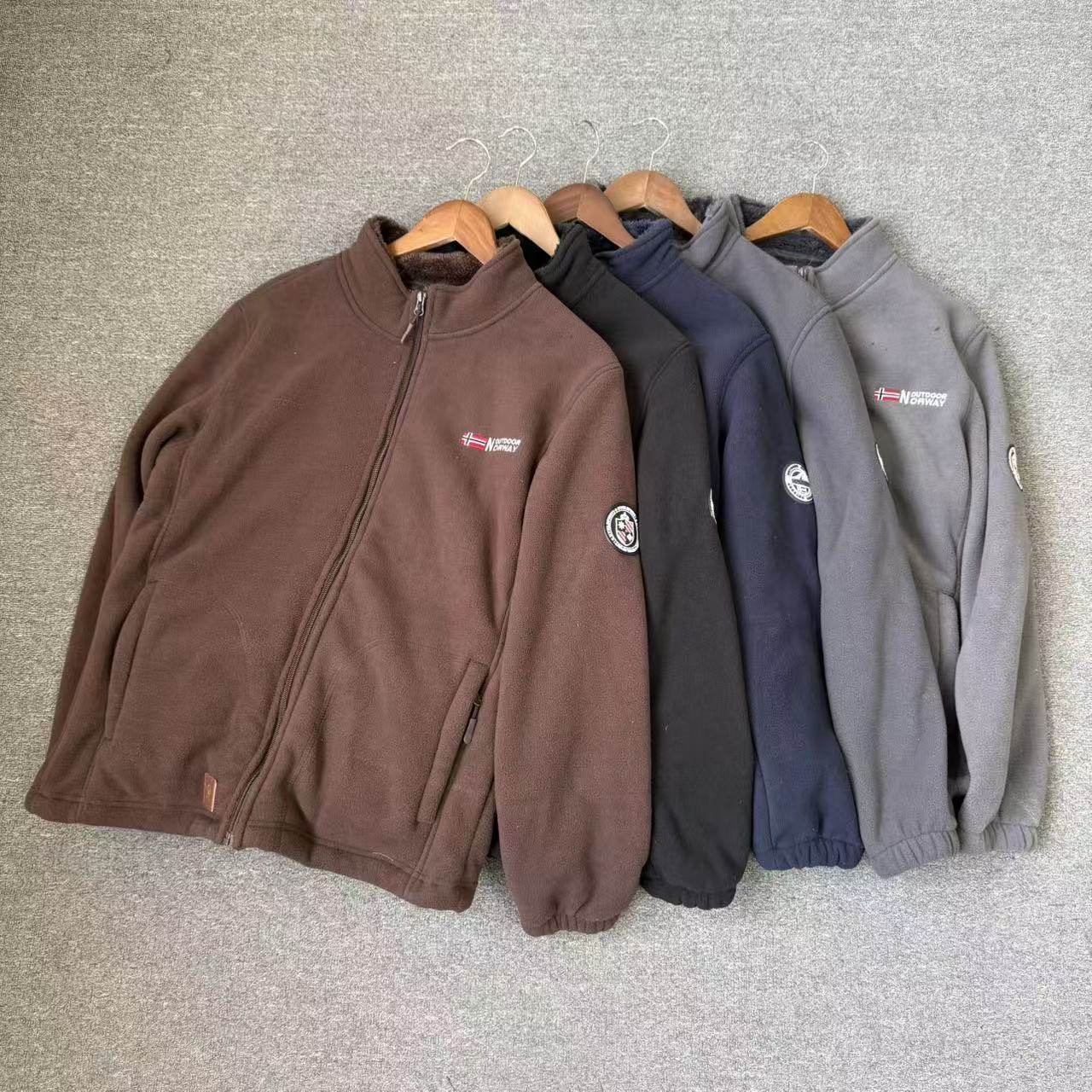 加绒加厚款羊羔绒内里立领拉链