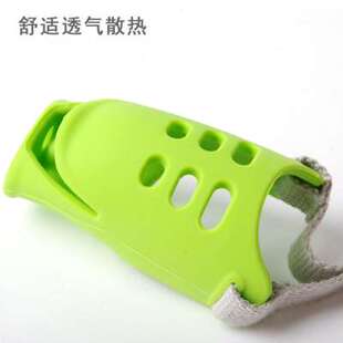 休普狗狗嘴套防乱叫防乱吃猪嘴罩小型中型犬泰迪柔软可爱止吠狗罩