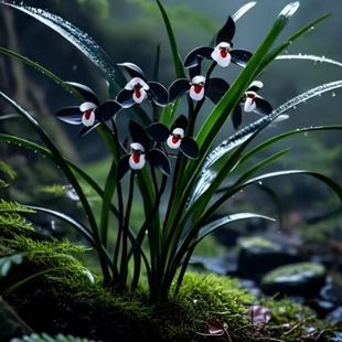 带花苞新店开张绿植【飞燕】名贵矮种兰花苗花卉铭品懒人盆栽