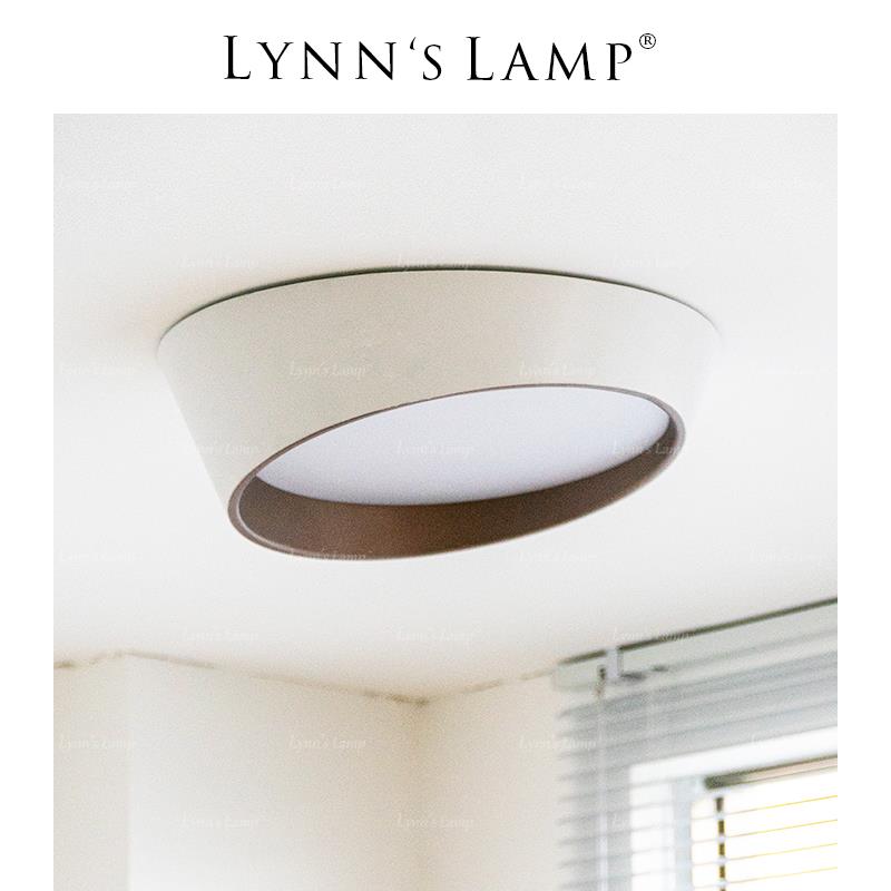 Lynn's立意 设计师吸顶灯 极简卧室房间北欧简约书房圆形led