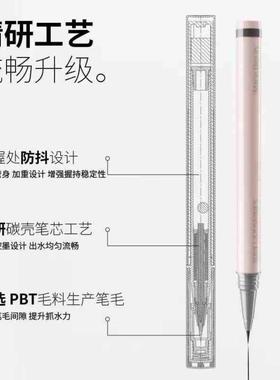 玛丽佳人色彩眼线笔黑纤细笔头不易12908