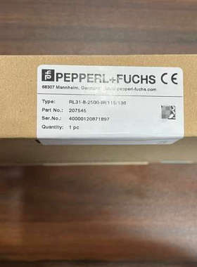 议价RL31-8-2500-IR/115/136漫反射型光电传感器207545)