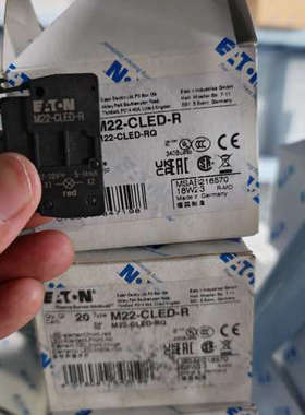 议价M22-CLED-R红色灯座模块UL认证CSA认证齐全