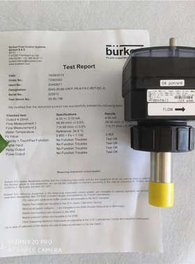 议价宝德burkert 8045电磁流量计 4~20mA输  宝帝磁流量计 449671