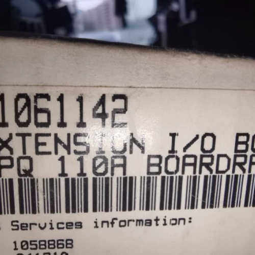 61061142 EXTENSION I/O BOARD YPQ 110A BOARDRACK 3ASD573001A5