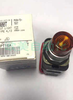 AB按钮 800T-PT16A T 橙色按钮800T-PT16 120V