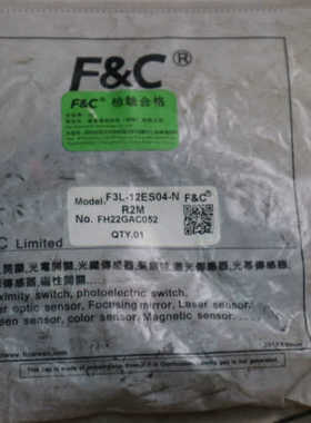 F&C嘉准传器F3L-12ES04-N R2M