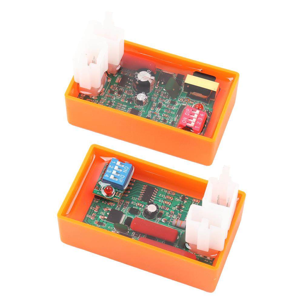 摩托车点火器 FT180 FT200 CG150CC CG200 6针带DIP拨码开关 CDI