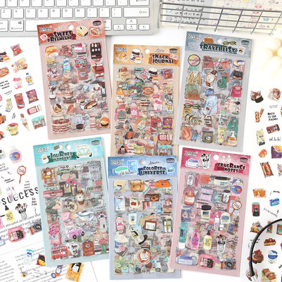 新品贴纸手账素材防水贴纸