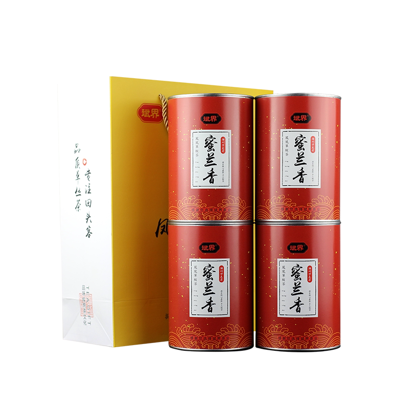 斌界 蜜兰香头春凤凰单枞茶潮州单丛茶叶 凤凰单丛茶礼盒装500g