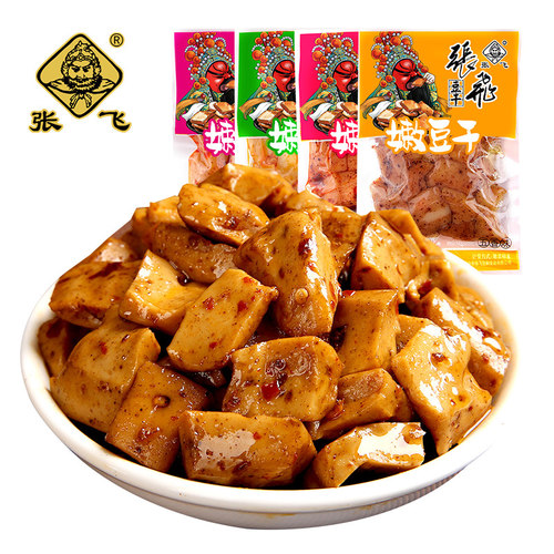 张飞豆干四川特产麻辣豆腐干