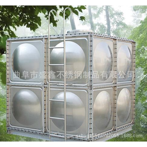 不锈钢储水设备组合水箱消防用水箱工地现场加工制作