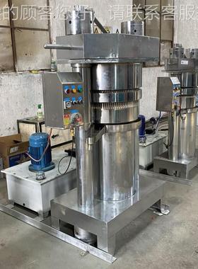 全自动QNE芝香油 机商用芝葵花油麻子炸麻机油坊 核桃花生液压榨