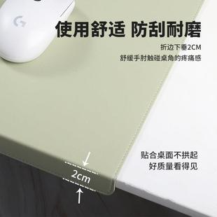 促销 刀虎折边桌垫护肘办公桌垫学生学习商务皮革鼠标垫超大号挂扣