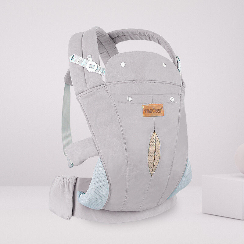 前后两用背带婴儿前抱式宝宝背兜出行背娃抱带儿童抱巾双肩透气纯