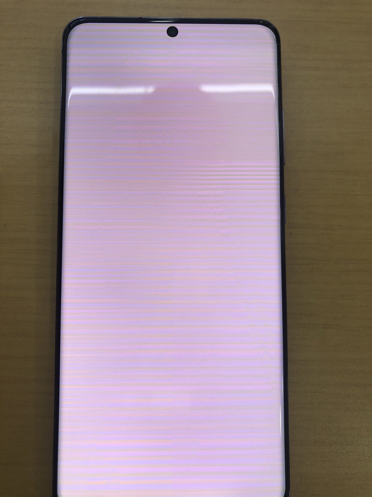 三星屏幕压排线s20/s20u/s21 note9/10/20进水不显断触花屏断排线