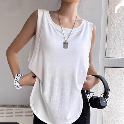 休闲运动背心女夏健身瑜伽服上衣