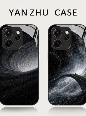 璀璨星河手机壳适用opporeno15pro个性14小众13新款12高级感11超好看10治愈系rone9por风景8创意7玻璃6/5外壳