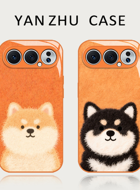 可爱柴犬宝宝手机壳适用荣耀500pro情侣winrt狗狗400橙色300治愈系200玻璃100pro男90gt女80/华为70/60新款50