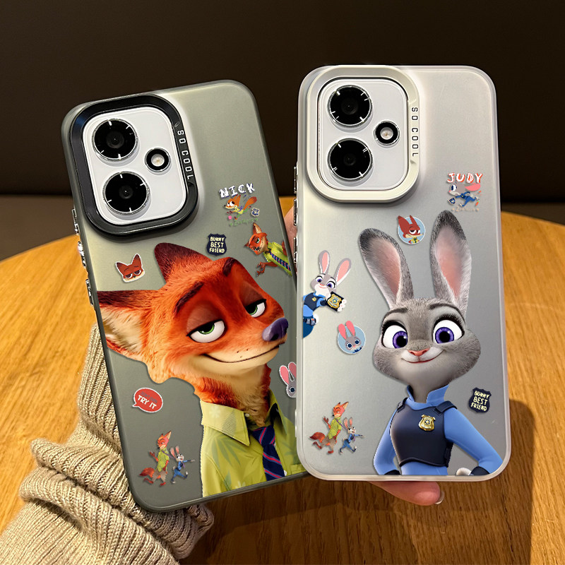 拼贴尼克朱迪手机壳适用荣耀500疯狂动物城400兔子300狐狸200周边100pro男90gt女80/华为70/60新款50/por情侣,3C数码配件,手机保护套/壳,淘宝优惠券,粉丝福利购,淘宝优惠卷