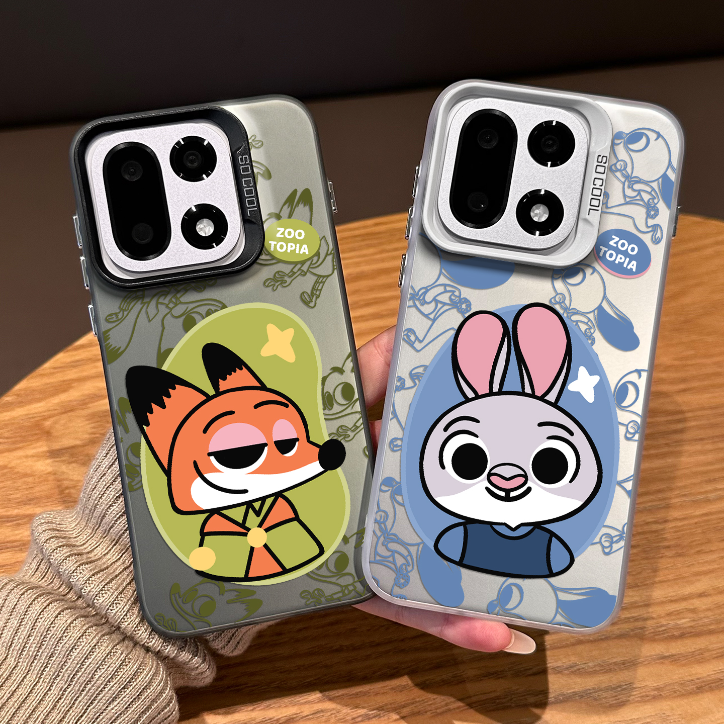 尼克和朱迪手机壳适用一加系列