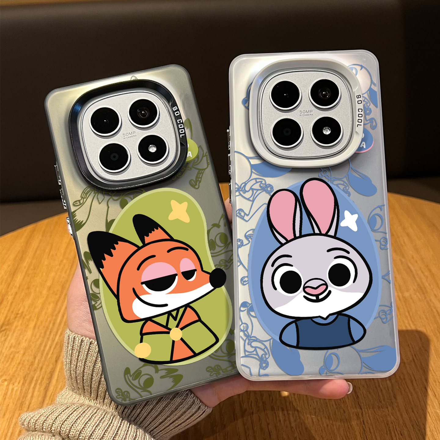 尼克和朱迪手机壳适用红米系列