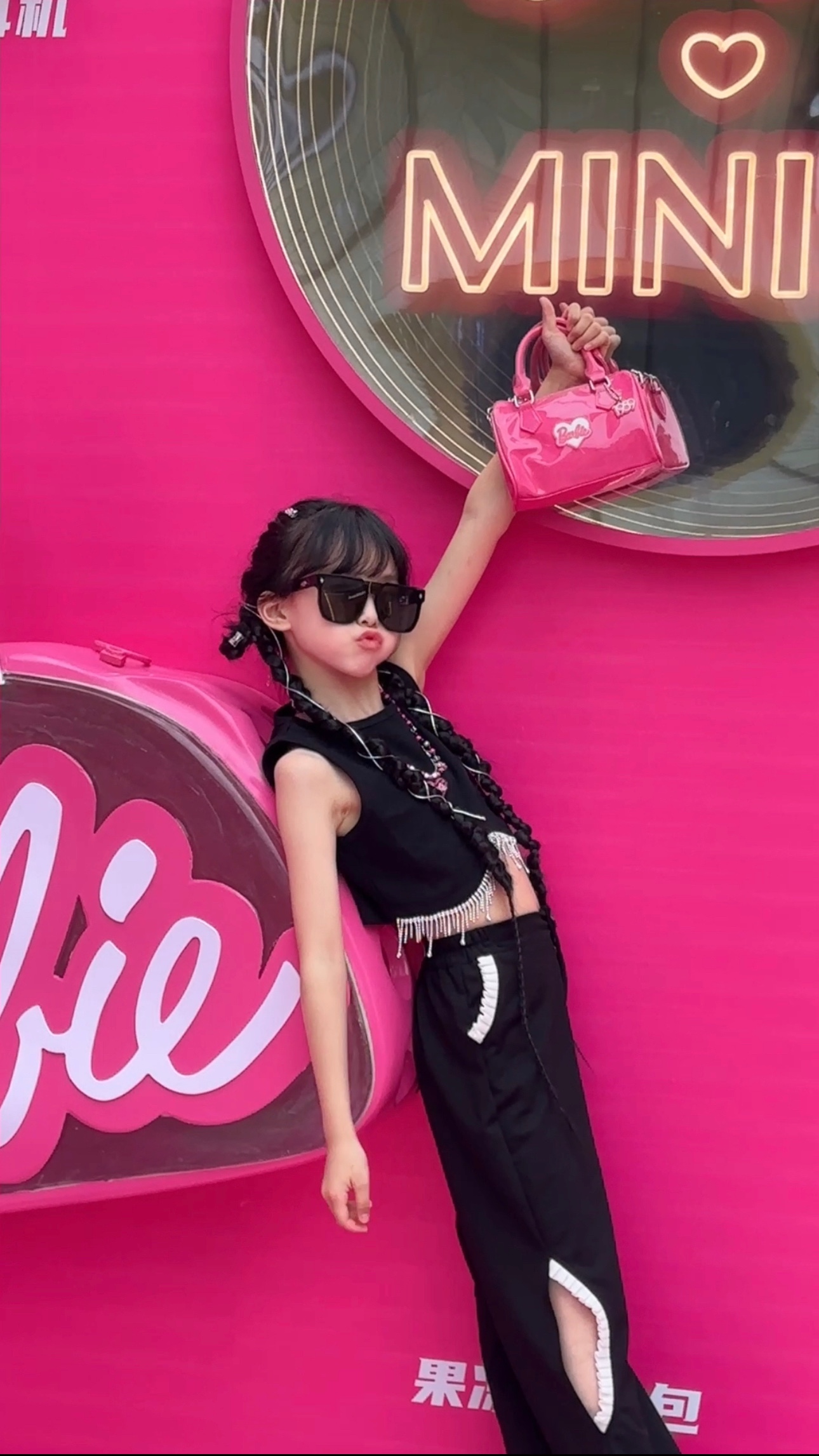 刘格格专属【月兮花宸】西装喇叭裤背心流苏钻套装泰酷辣爵士舞亲