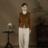 外套WT353 芬领 WT356 新品 国风桑蚕丝丝毛长袖 缙云 2025秋季