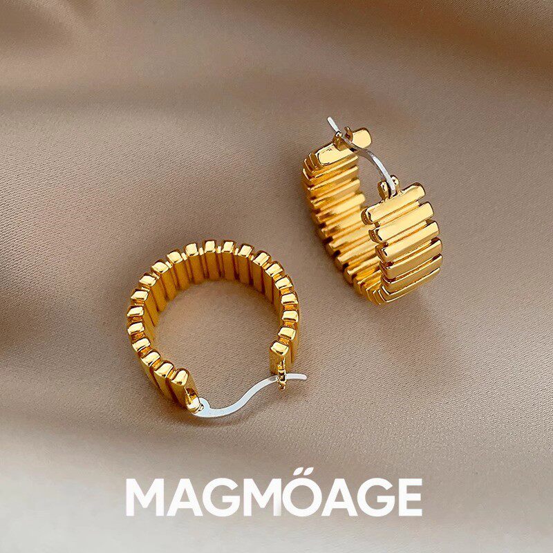 法国设计师MAGMOAGE轻奢耳钉