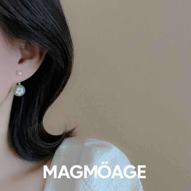 【设计师】MAGMOAGE和田玉耳钉