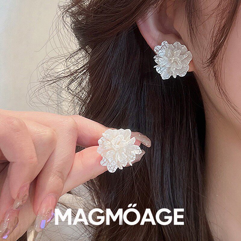 法国设计师MAGMOAGE森系耳钉